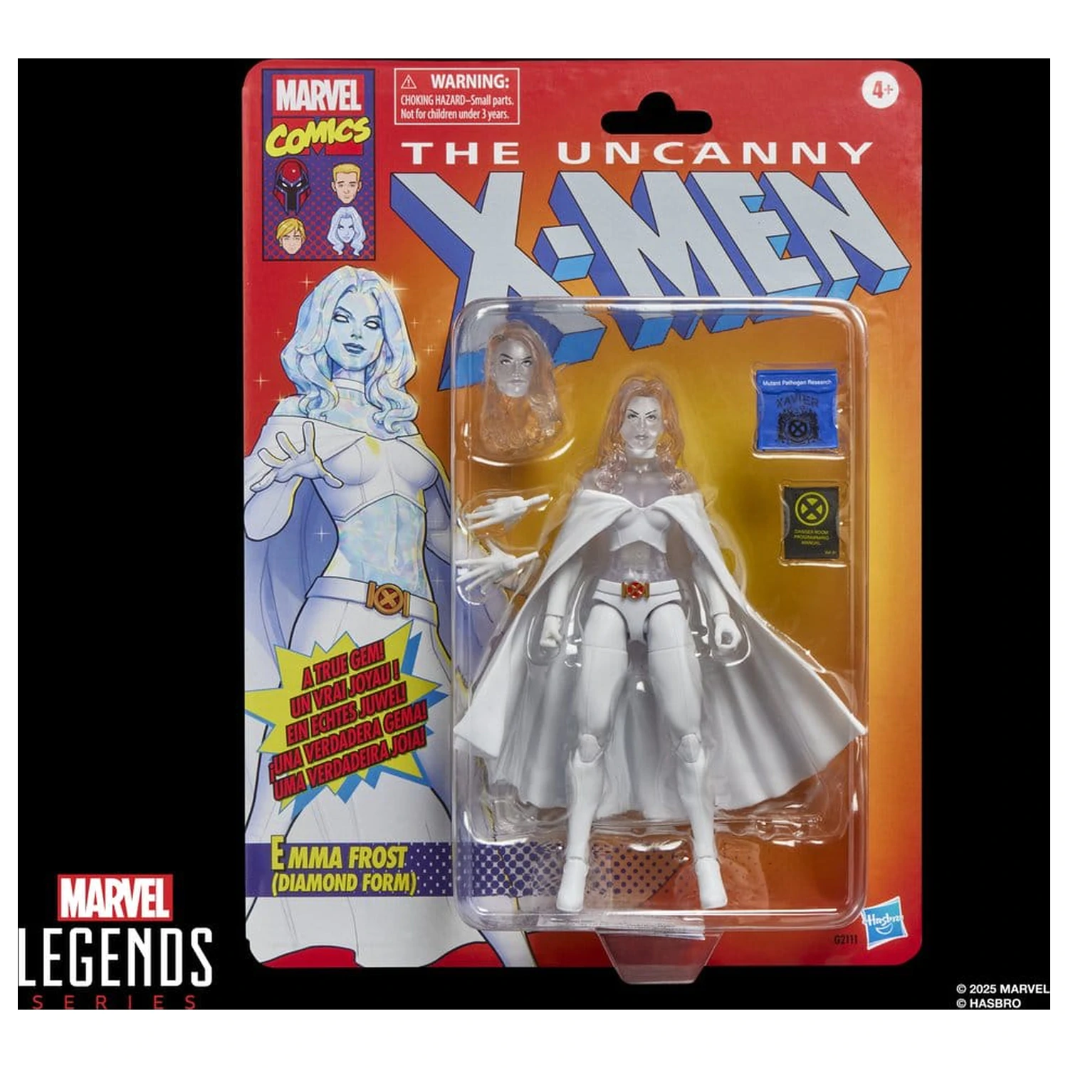 The Uncanny X-Men Marvel Legends akční figurka Emma Frost (Diamond Form) 15 cm fotografii produktu