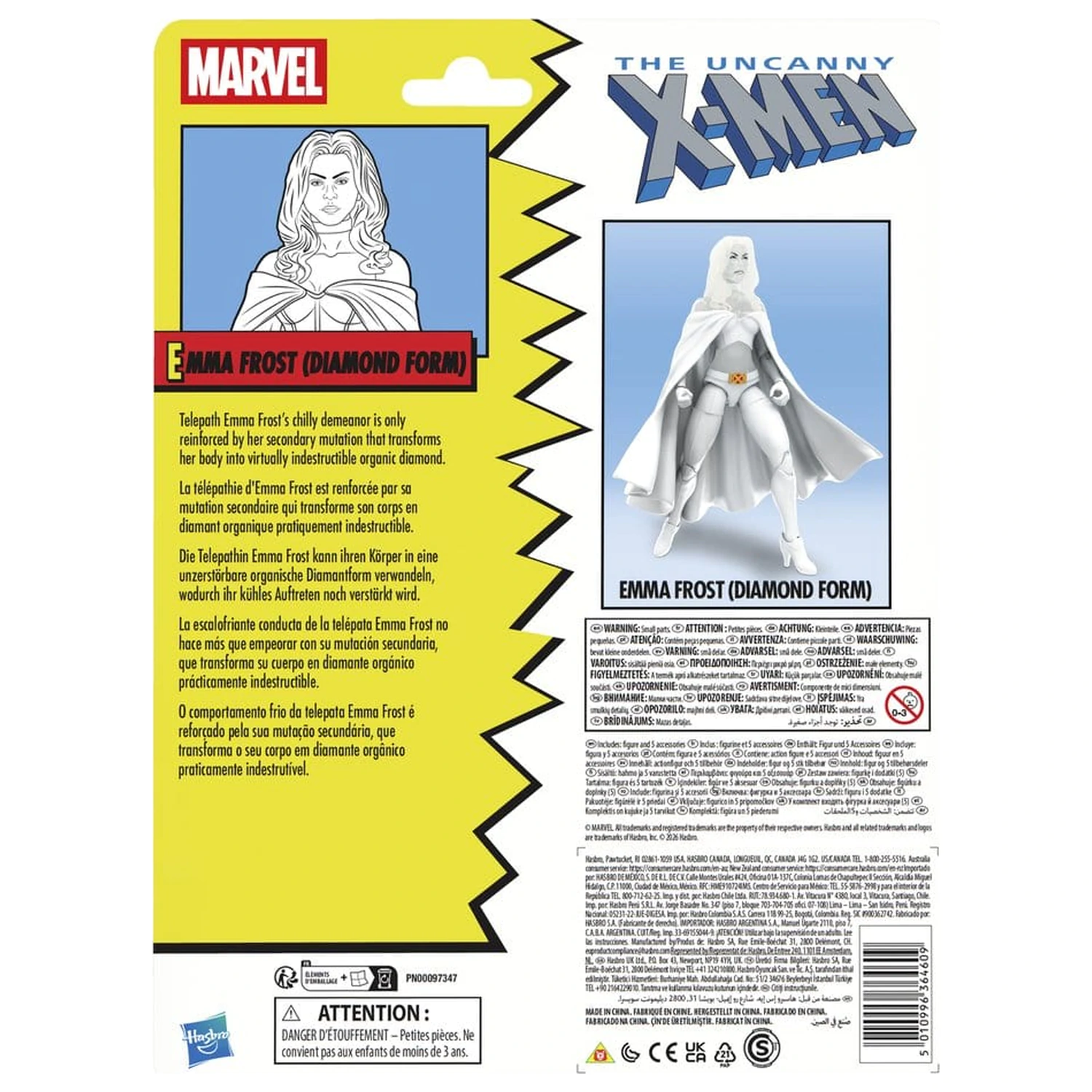 The Uncanny X-Men Marvel Legends akční figurka Emma Frost (Diamond Form) 15 cm fotografii produktu