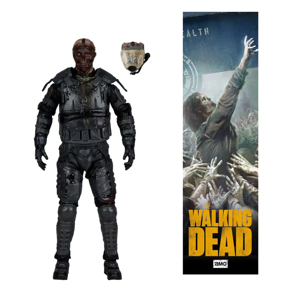 The Walking Dead akční figurka Gas Mask Zombie (Season 4) 13 cm fotografii produktu