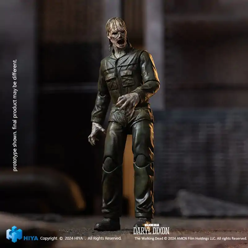 The Walking Dead Exquisite Mini Akční figurka 1/18 Daryl Dixon Dark Eyes Walker 11 cm fotografii produktu