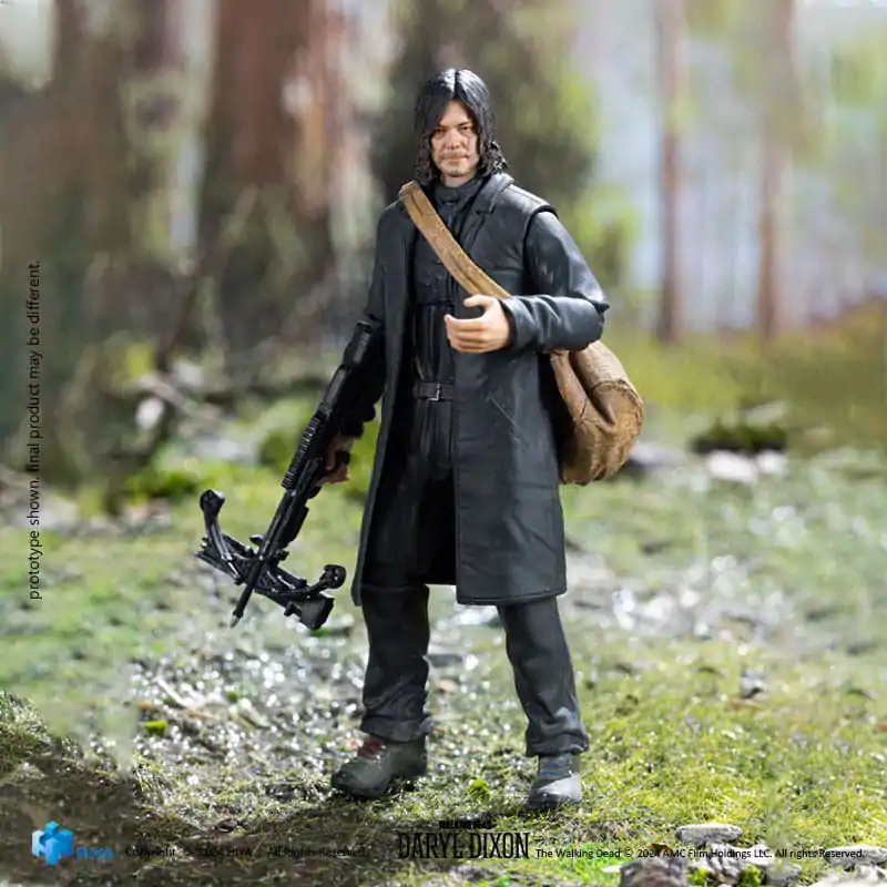 The Walking Dead Exquisite Mini akční figurka 1/18 Daryl 11 cm fotografii produktu