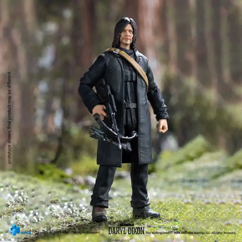 The Walking Dead Exquisite Mini akční figurka 1/18 Daryl 11 cm fotografii produktu