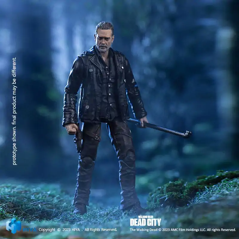 The Walking Dead Exquisite Mini akční figurka 1/18 Dead City Negan 11 cm fotografii produktu