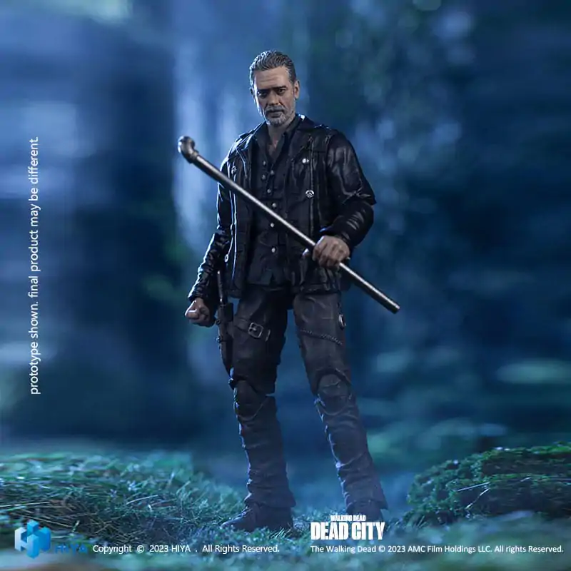 The Walking Dead Exquisite Mini akční figurka 1/18 Dead City Negan 11 cm fotografii produktu