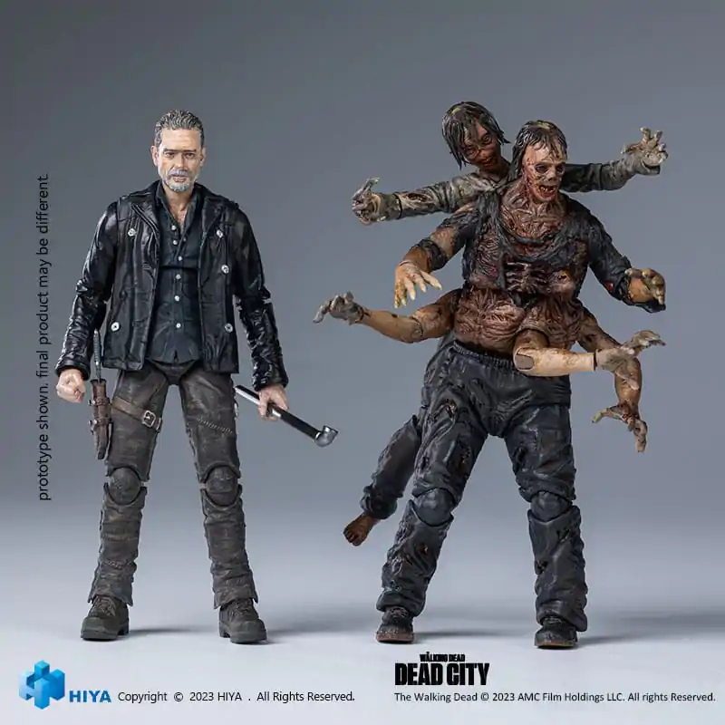 The Walking Dead Exquisite Mini akční figurka 1/18 Dead City Negan 11 cm fotografii produktu