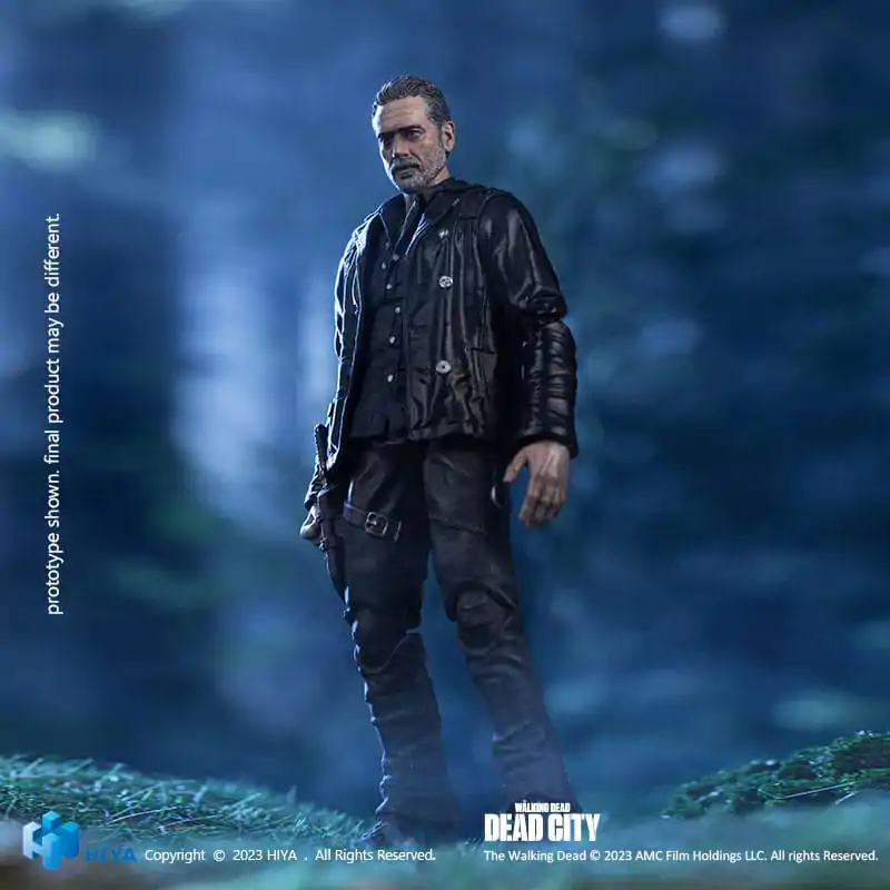 The Walking Dead Exquisite Mini akční figurka 1/18 Dead City Negan 11 cm fotografii produktu