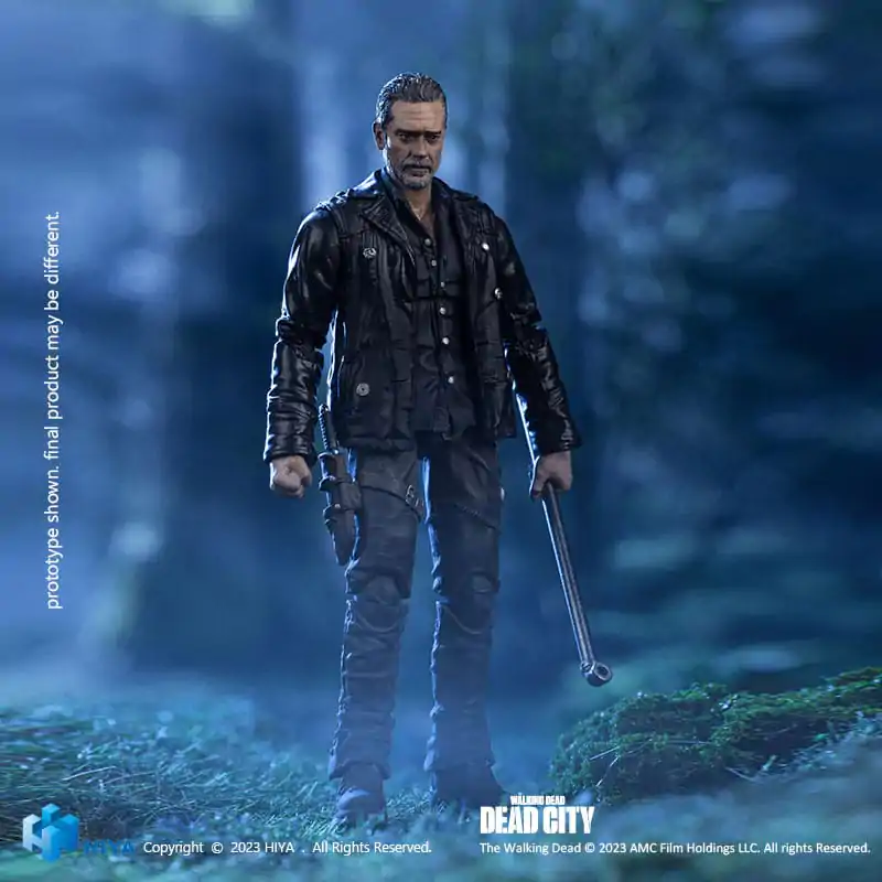 The Walking Dead Exquisite Mini akční figurka 1/18 Dead City Negan 11 cm fotografii produktu