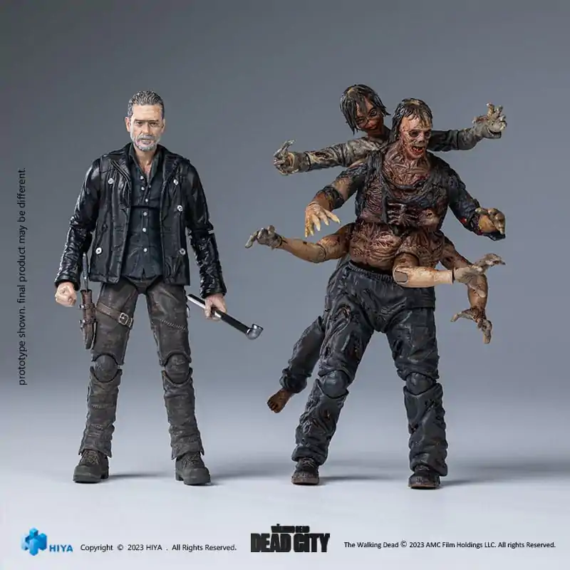 The Walking Dead Exquisite Mini akční figurka 1/18 Dead City Walker King 11 cm fotografii produktu