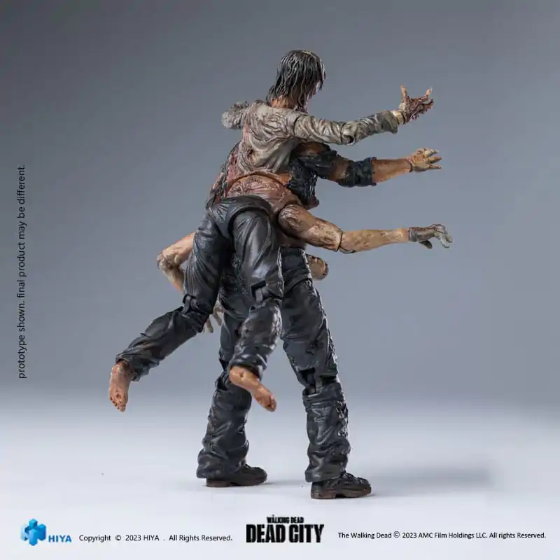 The Walking Dead Exquisite Mini akční figurka 1/18 Dead City Walker King 11 cm fotografii produktu