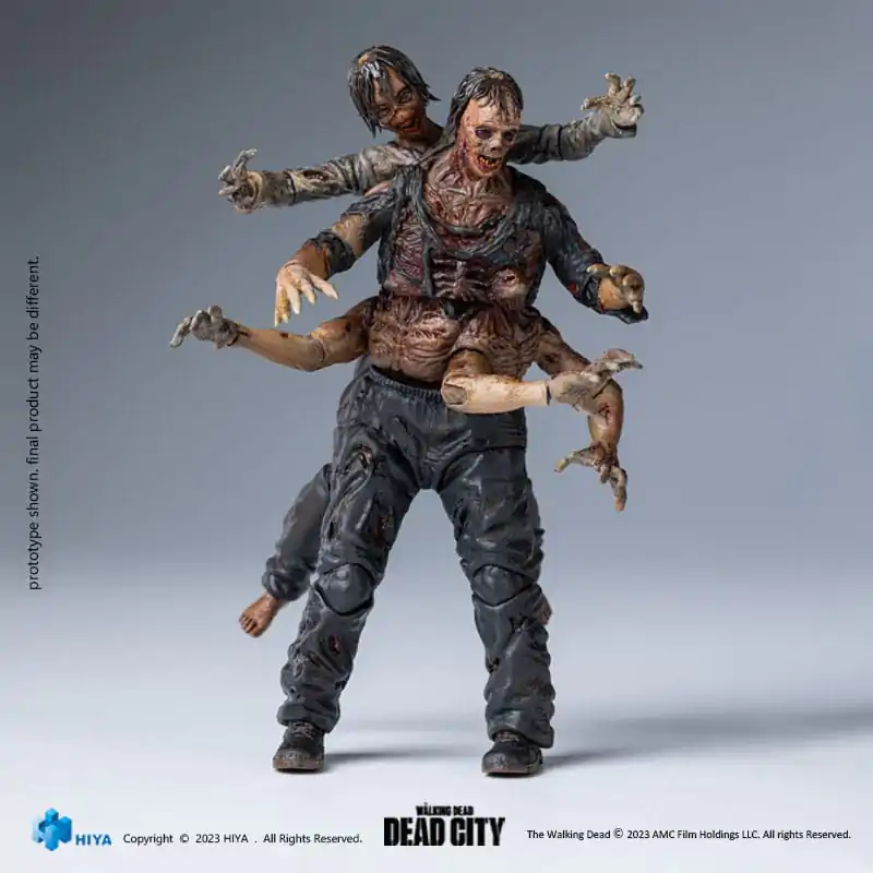 The Walking Dead Exquisite Mini akční figurka 1/18 Dead City Walker King 11 cm fotografii produktu