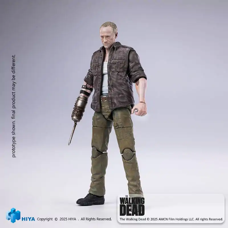 The Walking Dead Exquisite Mini akční figurka 1/18 Merle 11 cm fotografii produktu