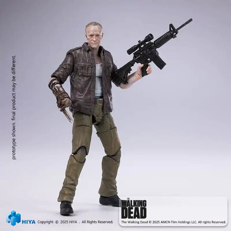 The Walking Dead Exquisite Mini akční figurka 1/18 Merle 11 cm fotografii produktu