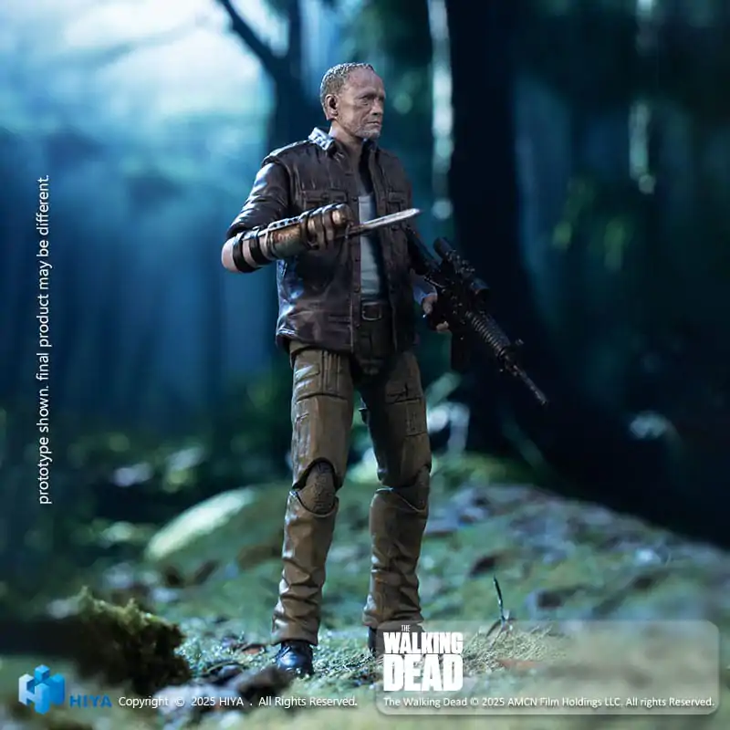 The Walking Dead Exquisite Mini akční figurka 1/18 Merle 11 cm fotografii produktu