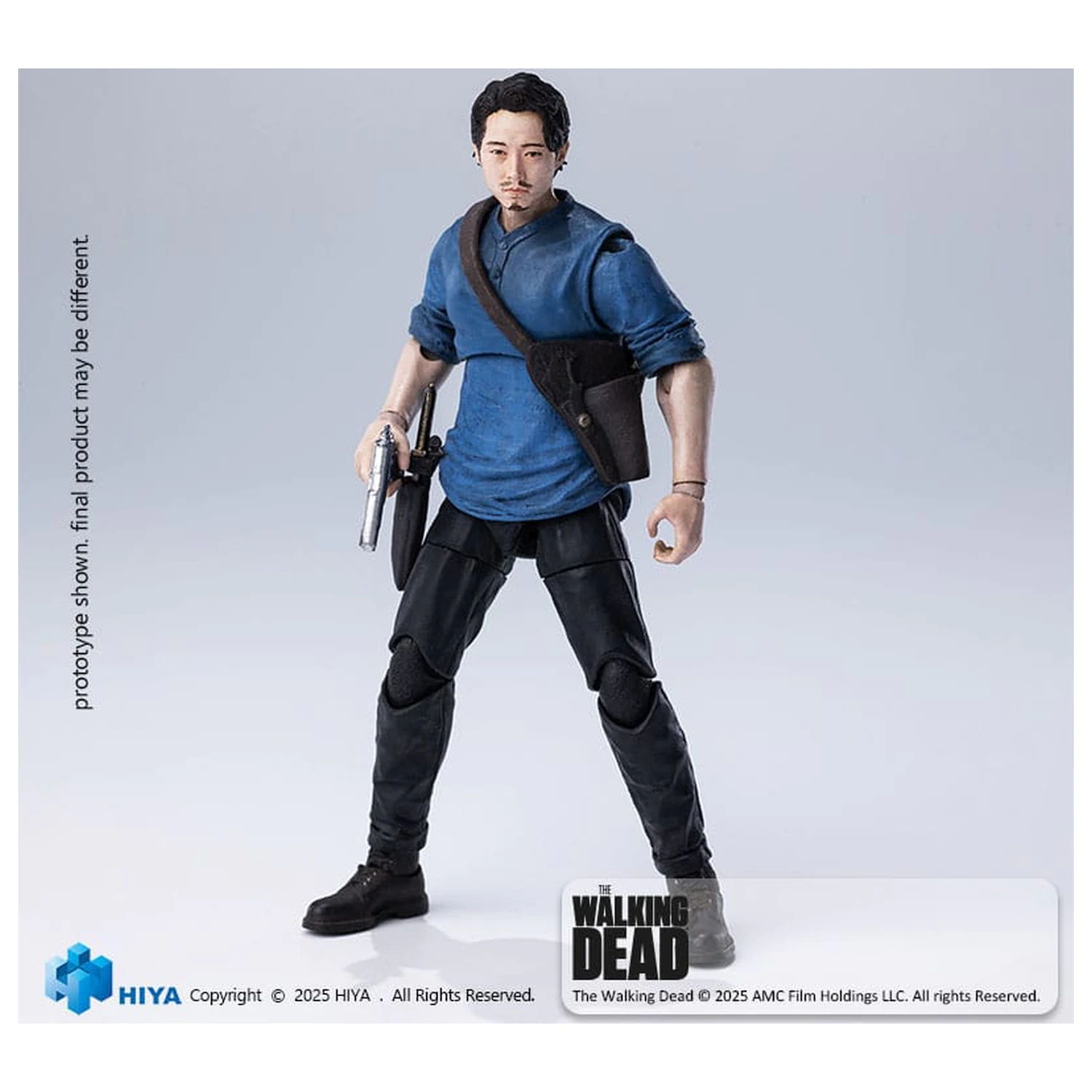 The Walking Dead Exquisite Mini Series akční figurka 1/18 Glenn 11 cm fotografii produktu