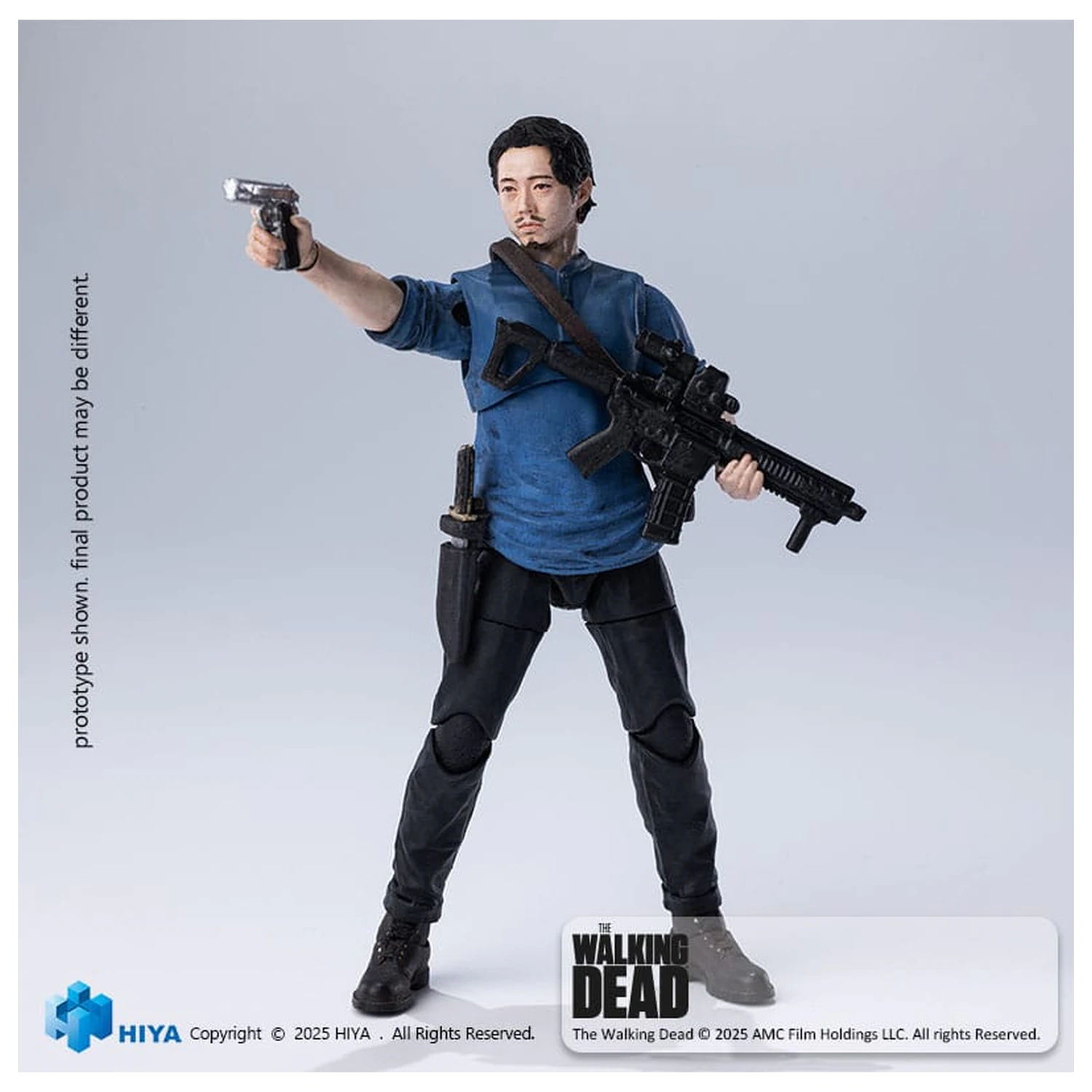 The Walking Dead Exquisite Mini Series akční figurka 1/18 Glenn 11 cm fotografii produktu