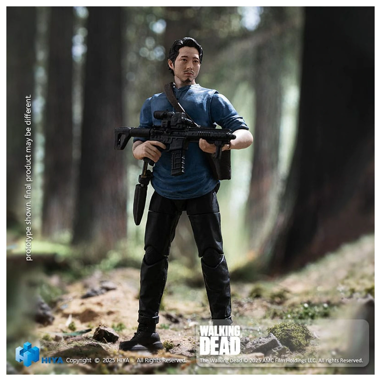 The Walking Dead Exquisite Mini Series akční figurka 1/18 Glenn 11 cm fotografii produktu