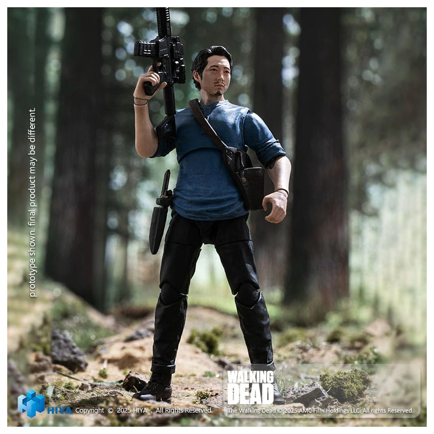 The Walking Dead Exquisite Mini Series akční figurka 1/18 Glenn 11 cm fotografii produktu