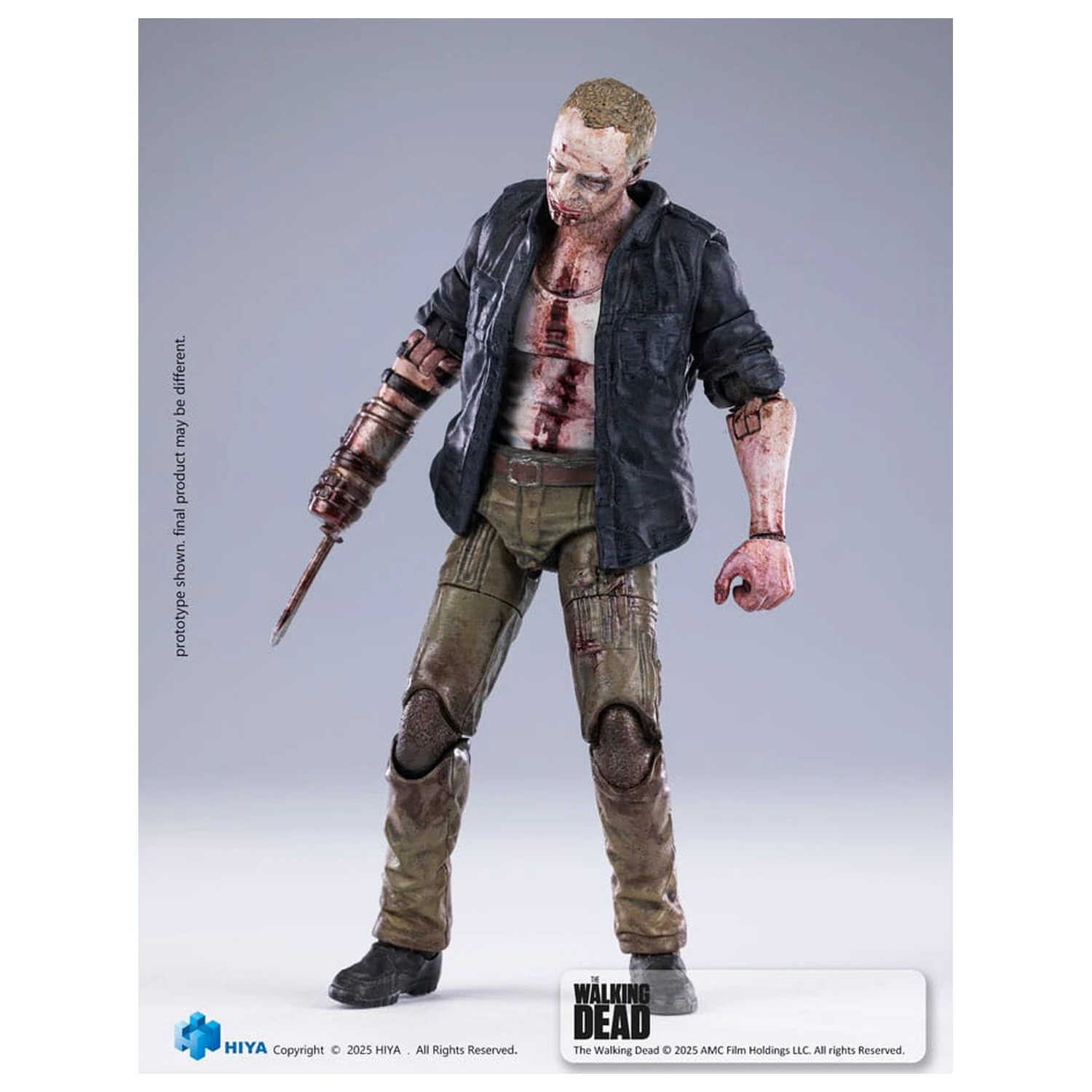 The Walking Dead Exquisite Mini Series Akční figurka 1/18 Merle 11 cm fotografii produktu