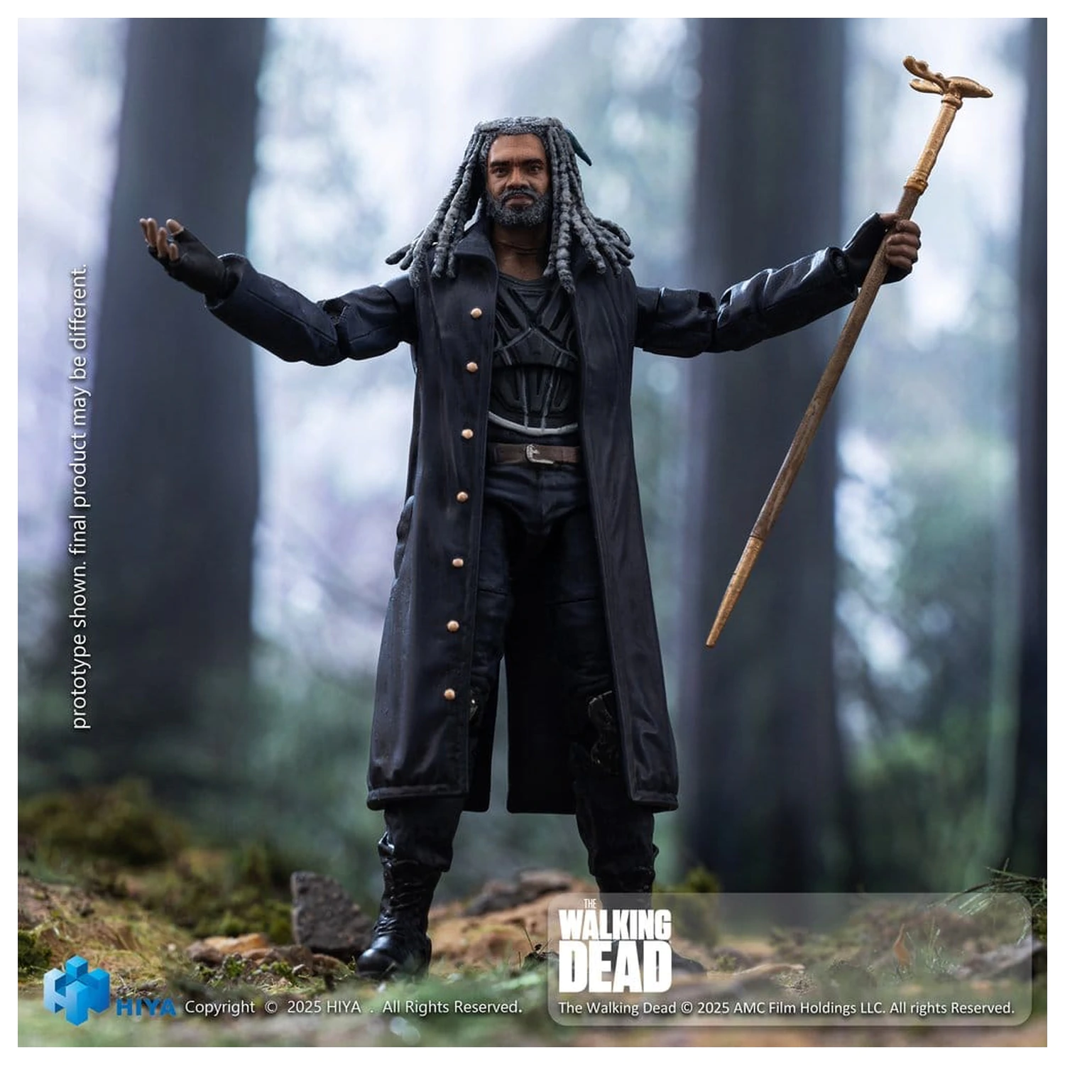 The Walking Dead Exquisite Mini Series akční figurka 1/18 Ezekiel 11 cm fotografii produktu