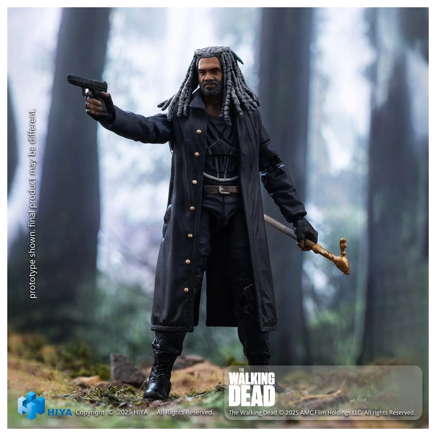 The Walking Dead Exquisite Mini Series akční figurka 1/18 Ezekiel 11 cm fotografii produktu