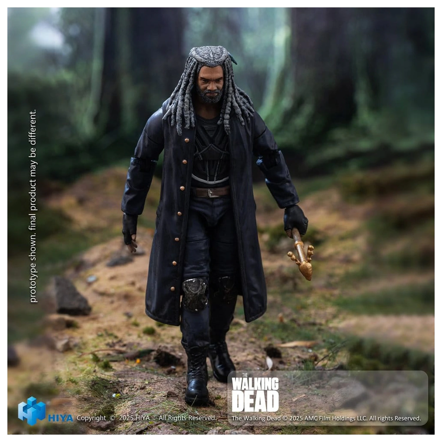 The Walking Dead Exquisite Mini Series akční figurka 1/18 Ezekiel 11 cm fotografii produktu