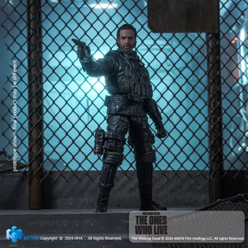 The Walking Dead: The Ones Who Lived Exquisite Mini Akční figurka 1/18 Rick Grimes 11 cm fotografii produktu