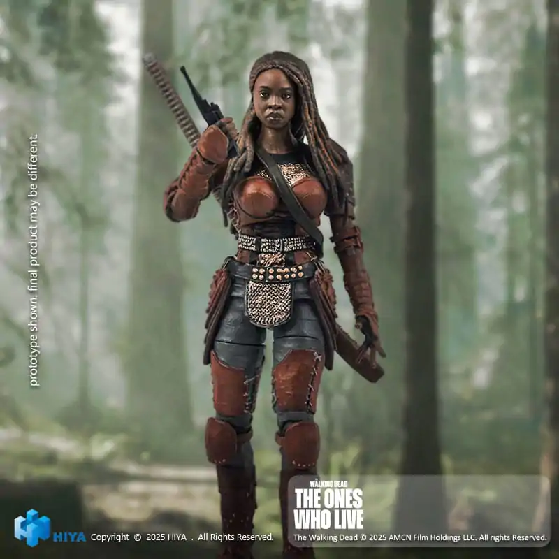 The Walking Dead: The Ones Who Lived Exquisite Mini akční figurka 1/18 Michonne 10 cm fotografii produktu