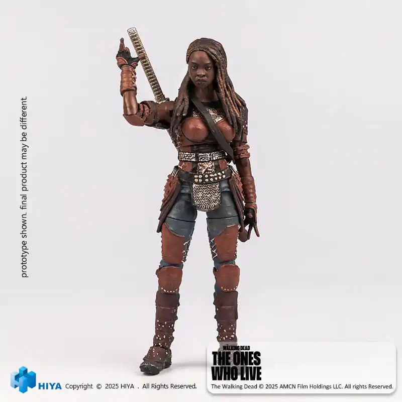 The Walking Dead: The Ones Who Lived Exquisite Mini akční figurka 1/18 Michonne 10 cm fotografii produktu