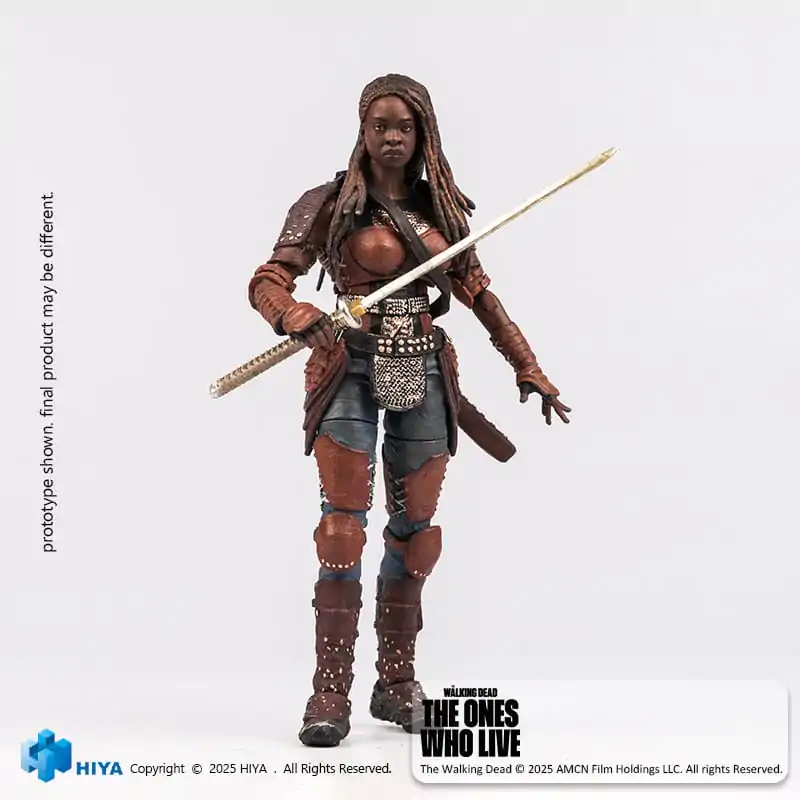 The Walking Dead: The Ones Who Lived Exquisite Mini akční figurka 1/18 Michonne 10 cm fotografii produktu