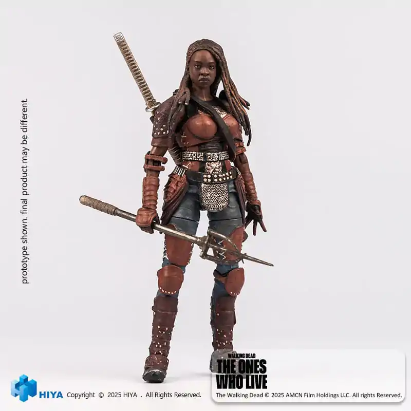 The Walking Dead: The Ones Who Lived Exquisite Mini akční figurka 1/18 Michonne 10 cm fotografii produktu
