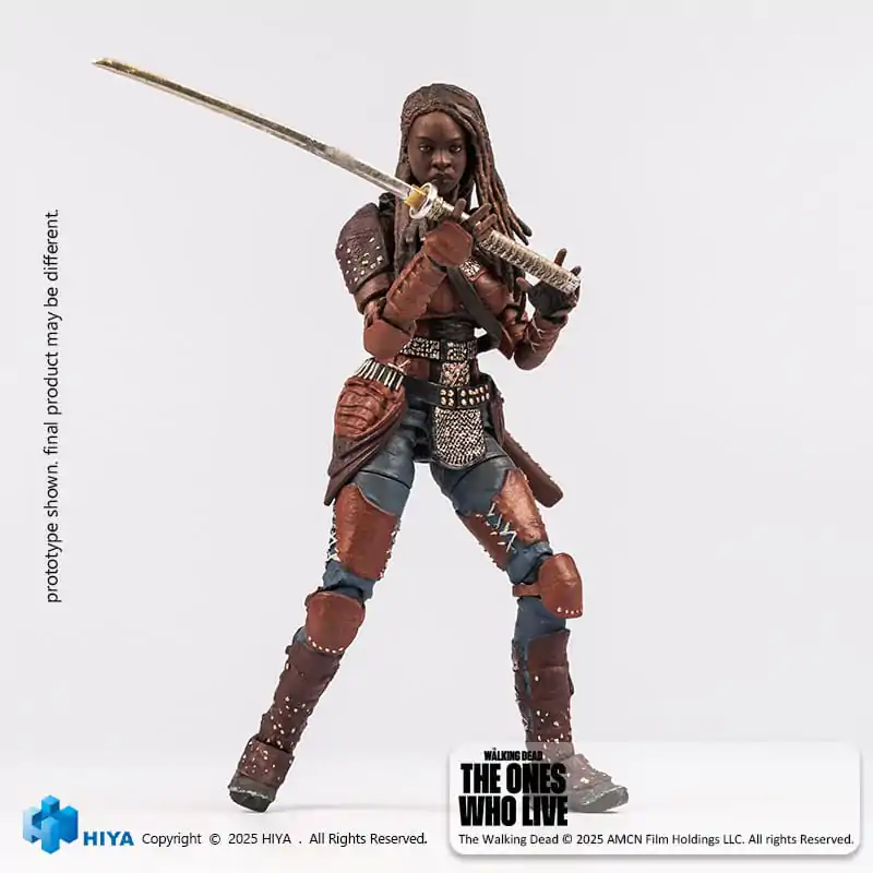 The Walking Dead: The Ones Who Lived Exquisite Mini akční figurka 1/18 Michonne 10 cm fotografii produktu