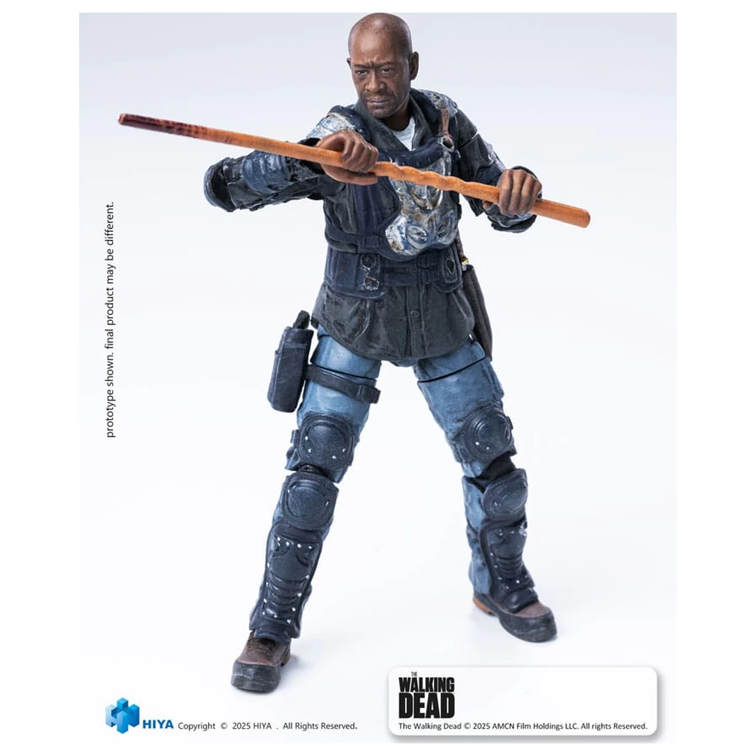 The Walking Dead: The Ones Who Lived Exquisite Mini akční figurka 1/18 Morgan 10 cm fotografii produktu