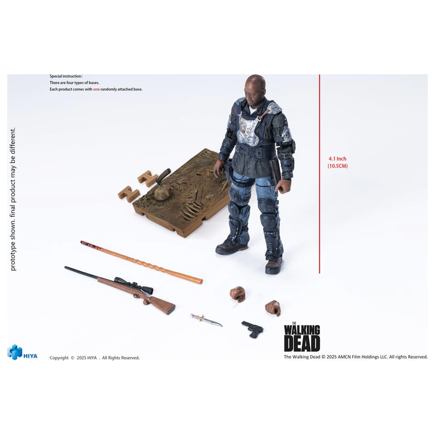 The Walking Dead: The Ones Who Lived Exquisite Mini akční figurka 1/18 Morgan 10 cm fotografii produktu