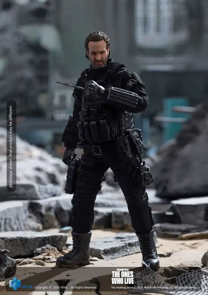 The Walking Dead: The Ones Who Lived Exquisite Super Series Akční figurka 1/12 Rick 16 cm fotografii produktu