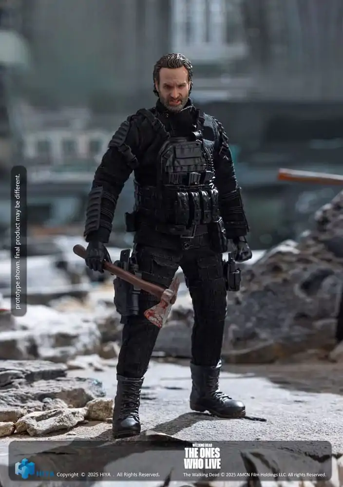 The Walking Dead: The Ones Who Lived Exquisite Super Series Akční figurka 1/12 Rick 16 cm fotografii produktu