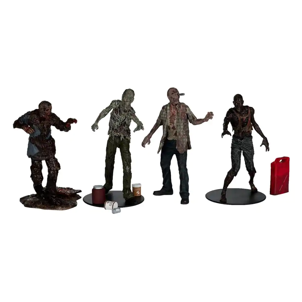 The Walking Dead Action Figures 4-Pack Walkers 13 cm Akční figurky fotografii produktu