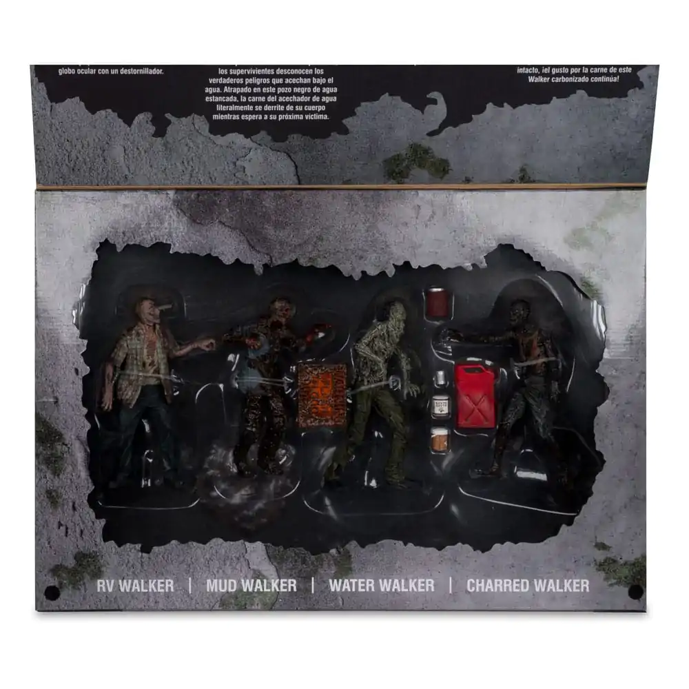 The Walking Dead Action Figures 4-Pack Walkers 13 cm Akční figurky fotografii produktu