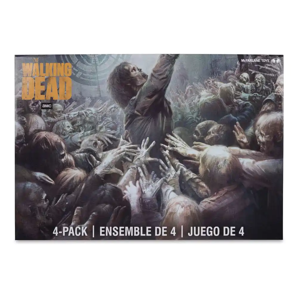 The Walking Dead Action Figures 4-Pack Walkers 13 cm Akční figurky fotografii produktu