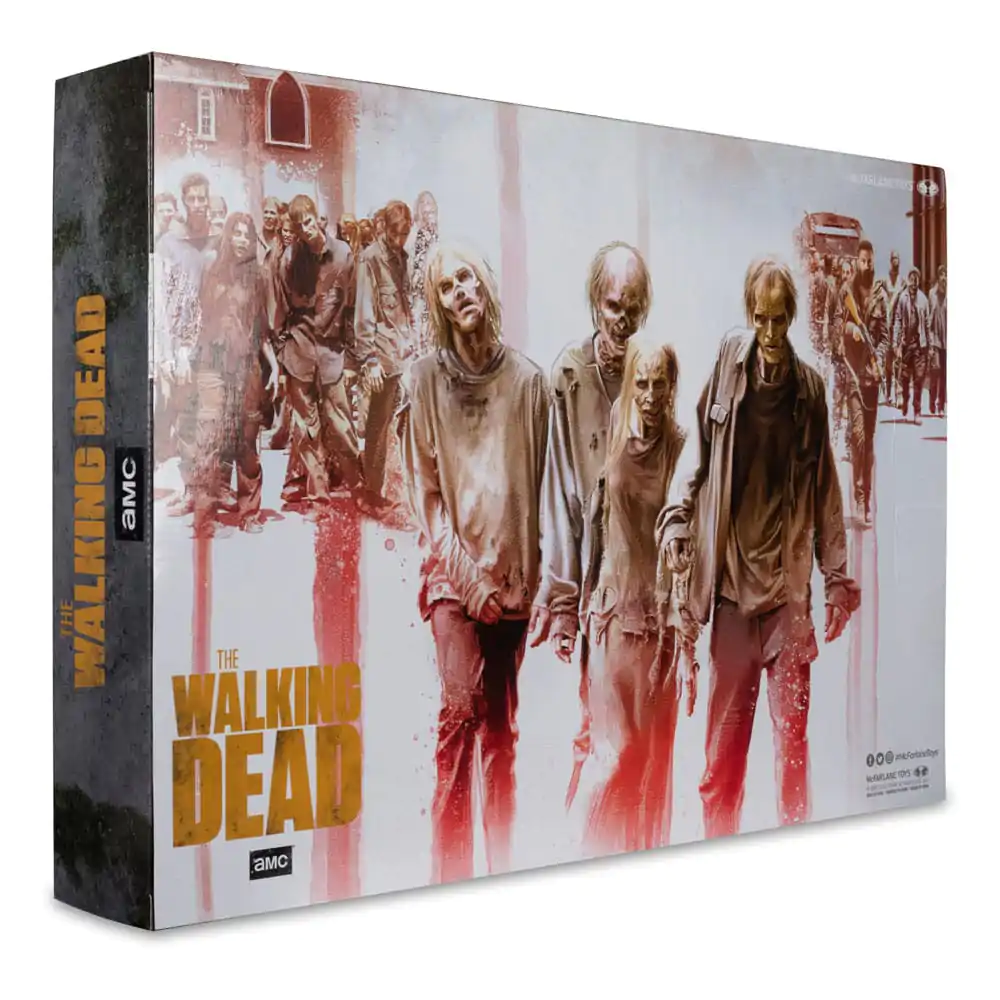 The Walking Dead Action Figures 4-Pack Walkers 13 cm Akční figurky fotografii produktu