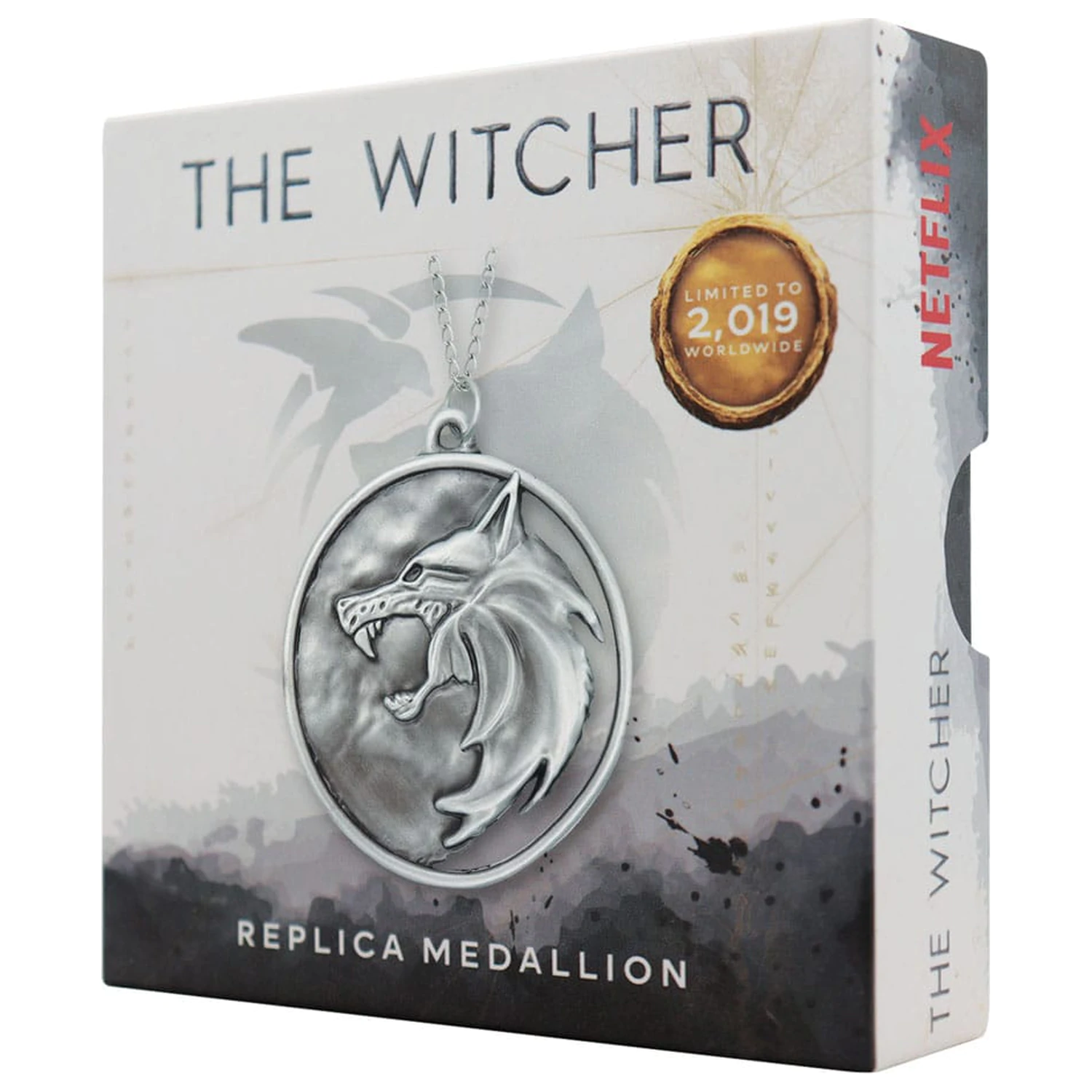The Witcher Replika 1/1 Náhrdelník Geraltův Medailon fotografii produktu