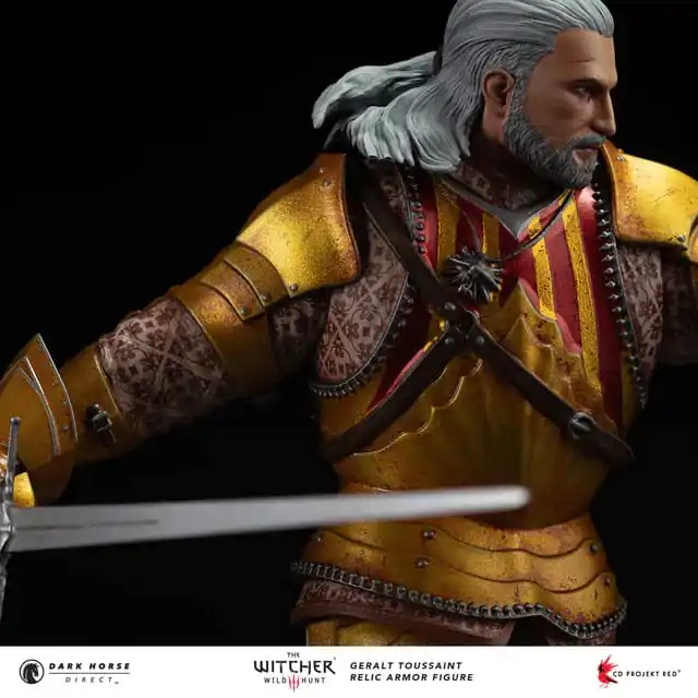 The Witcher 3 PVC Soška Geralt Toussaint Relic Armor 20 cm fotografii produktu