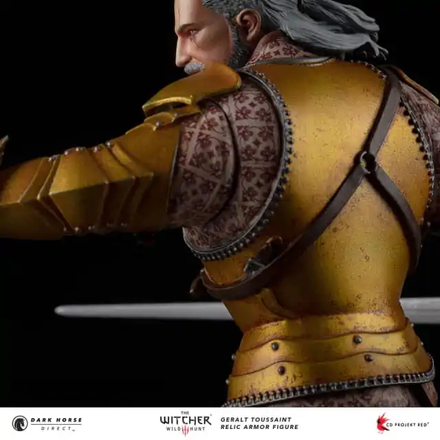 The Witcher 3 PVC Soška Geralt Toussaint Relic Armor 20 cm fotografii produktu