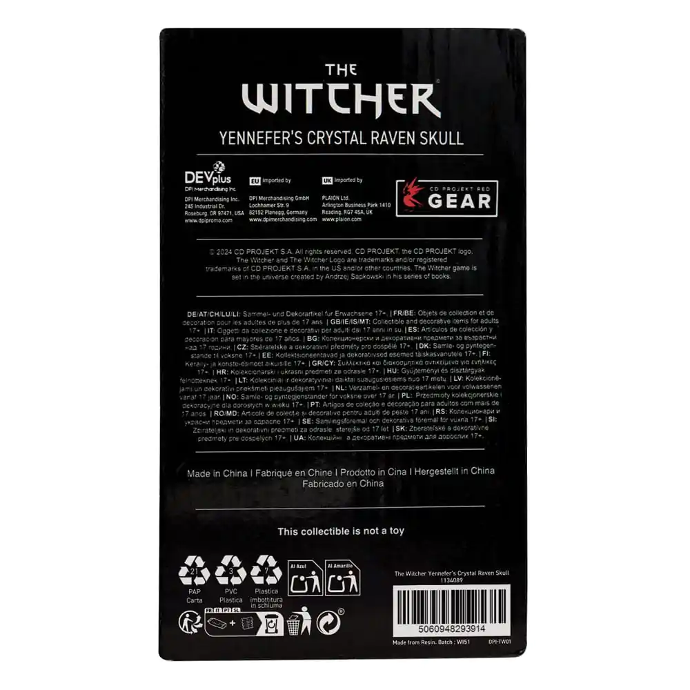 The Witcher 3 Replika kazety zvukové vlny Limitovaná edice 12 cm fotografii produktu