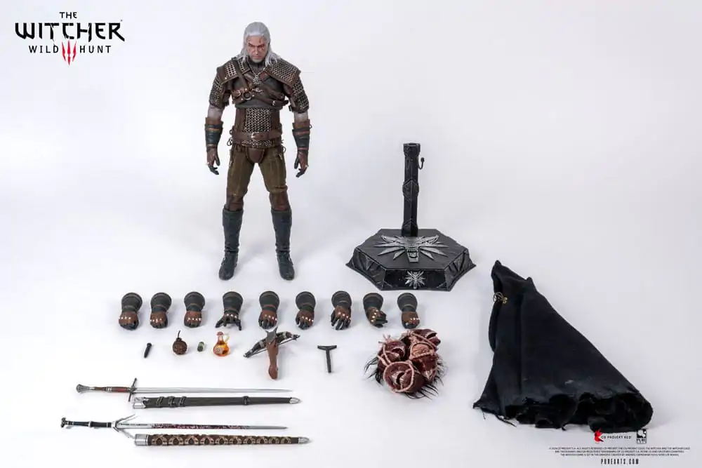 The Witcher 3: Wild Hunt akční figurka 1/6 Geralt of Rivia 30 cm fotografii produktu