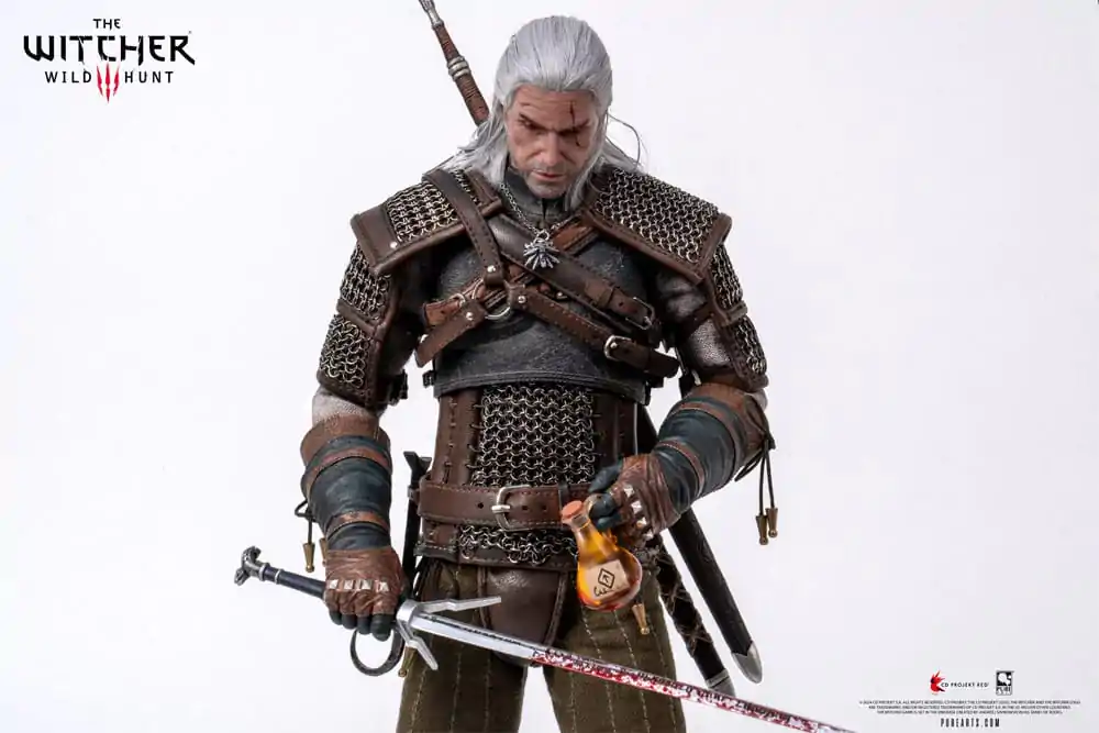 The Witcher 3: Wild Hunt akční figurka 1/6 Geralt of Rivia 30 cm fotografii produktu