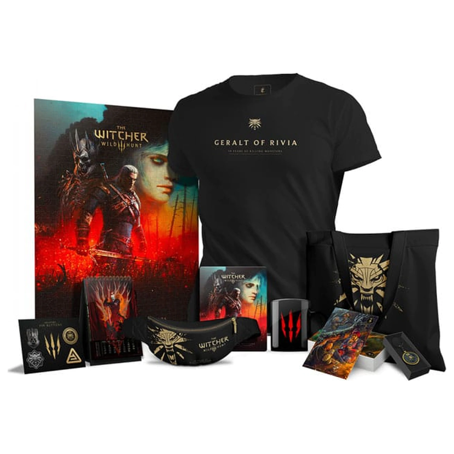 The Witcher 3: Wild Hunt Kit lovce monster k 10. výročí fotografii produktu