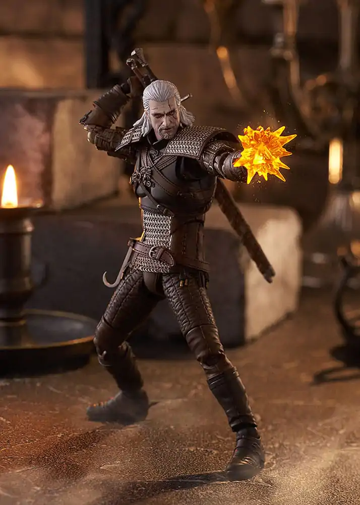 The Witcher 3: Wild Hunt Figma Akční figurka Geralt 16 cm fotografii produktu