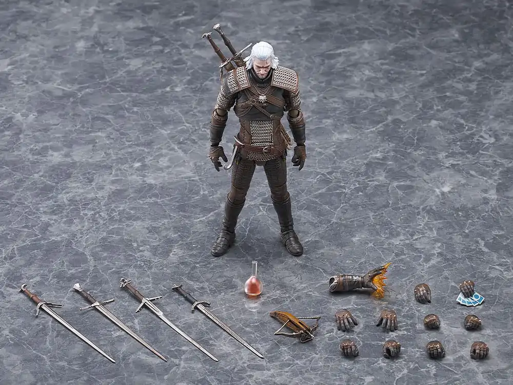 The Witcher 3: Wild Hunt Figma Akční figurka Geralt 16 cm fotografii produktu