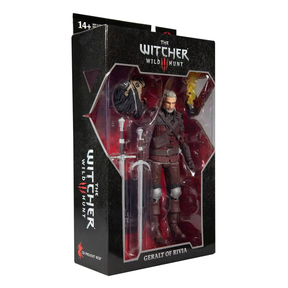 The Witcher 3: Wild Hunt Akční figurka Geralt z Rivie (Vlčí zbroj) 18 cm fotografii produktu