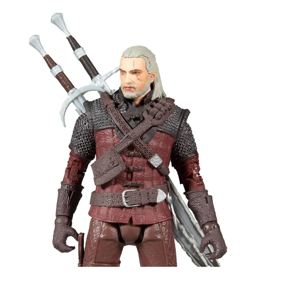 The Witcher 3: Wild Hunt Akční figurka Geralt z Rivie (Vlčí zbroj) 18 cm fotografii produktu